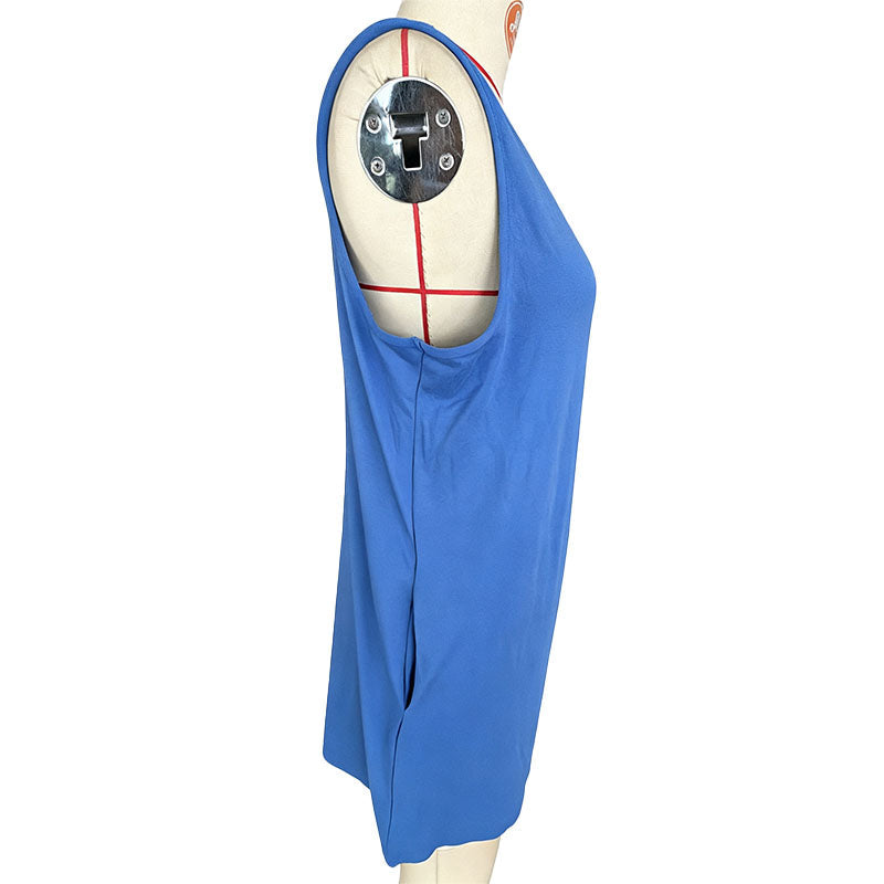 Emilie's Boutique ™ Loose sleeveless pocket jumpsuit