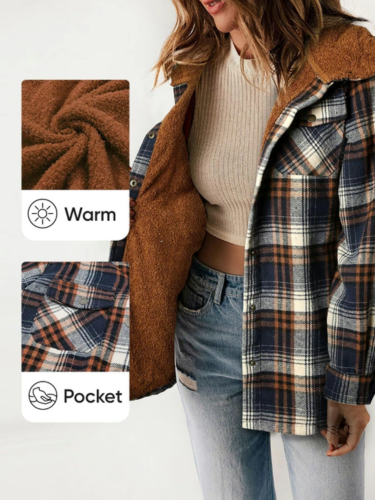 Emilie's Boutique ™   Chic Plaid Jacket