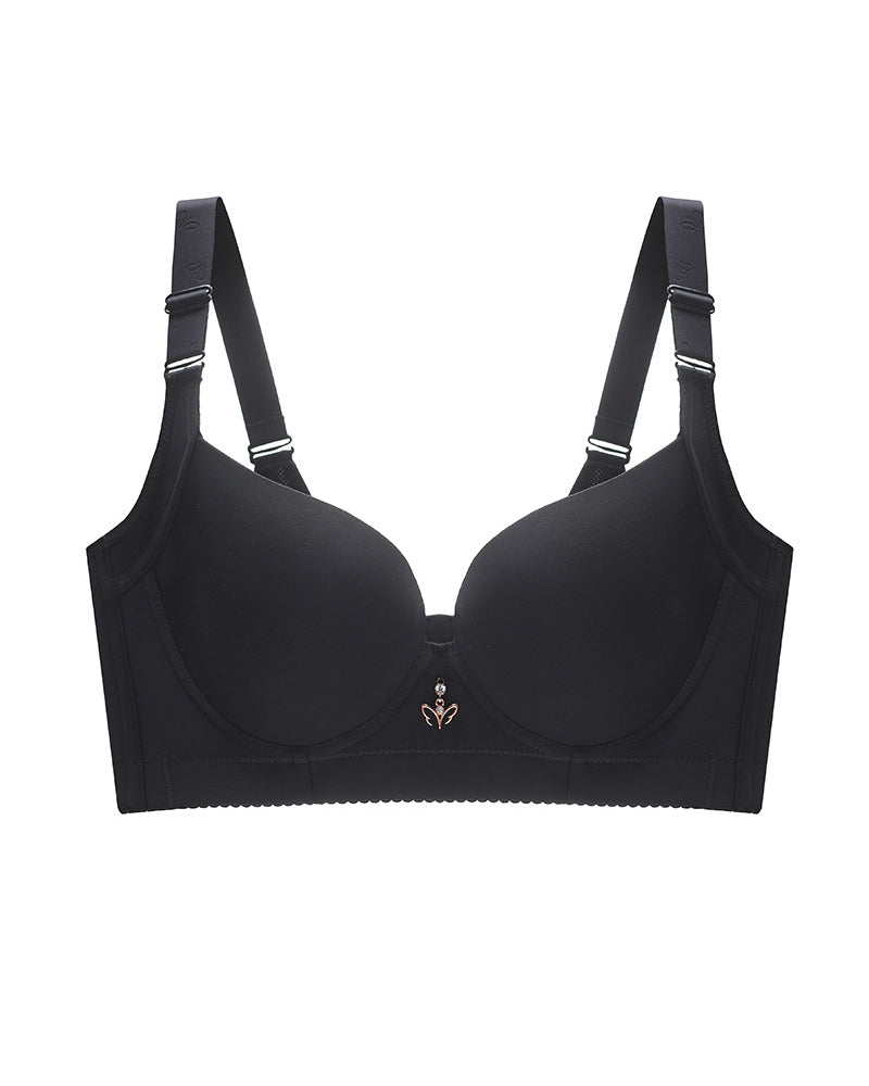 Emilie's Boutique ™ Breathable Plus Size No Steel Ring Push Up Bra