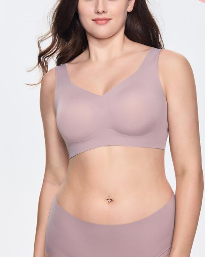 Emilie's Boutique ™ Comfort & Support Jelly Wireless Full Cups T-Shirt Bra