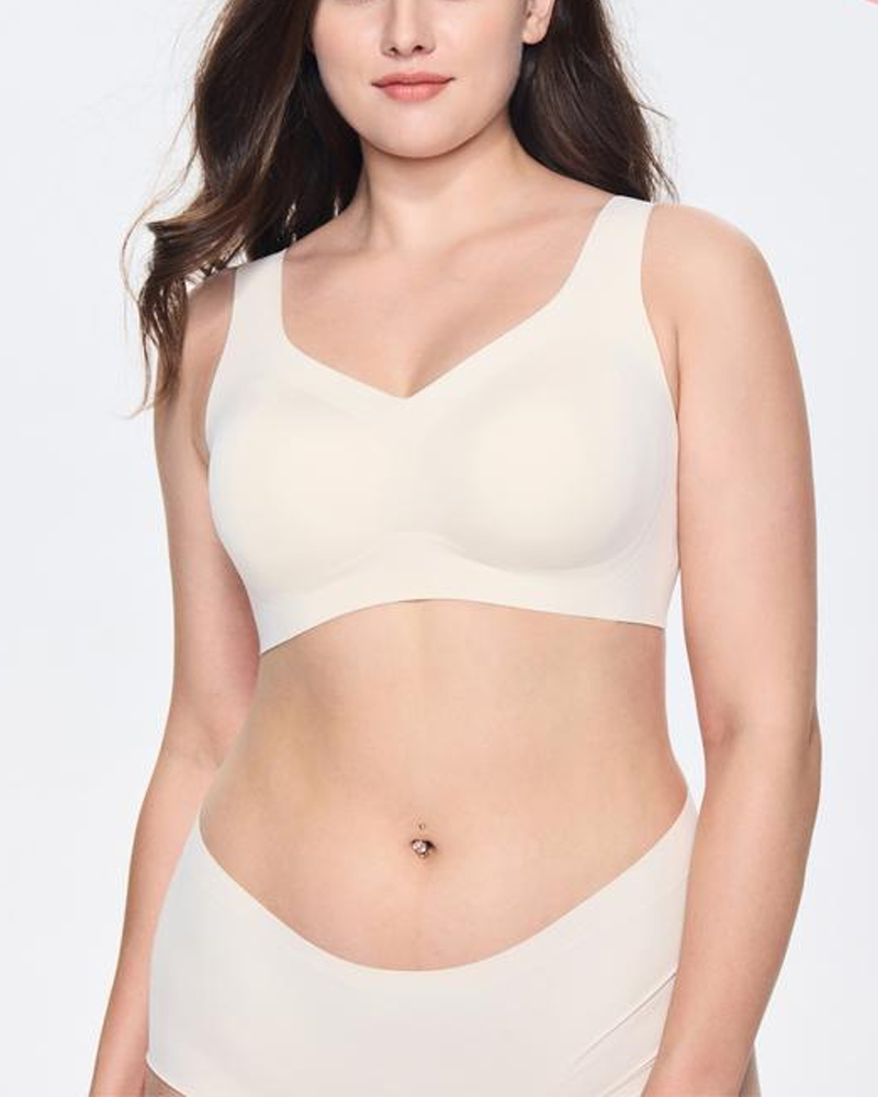Emilie's Boutique ™ Comfort & Support Jelly Wireless Full Cups T-Shirt Bra