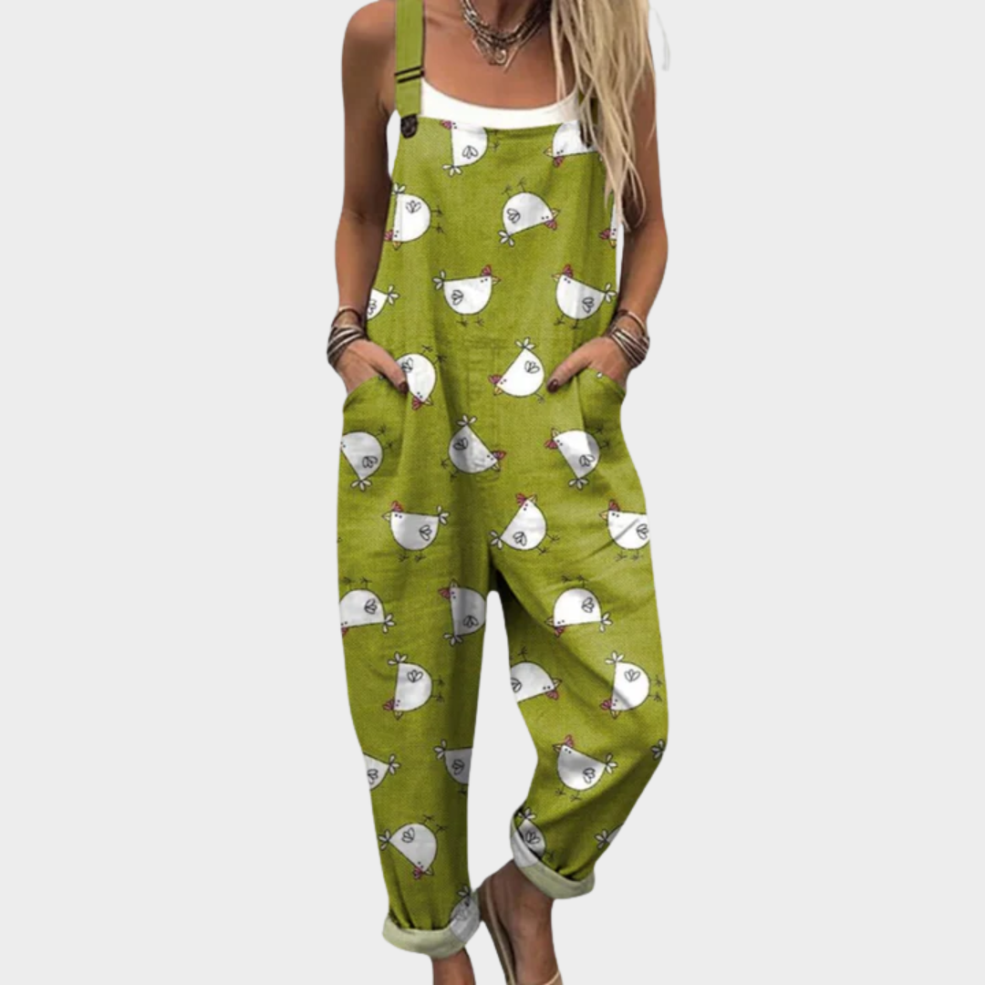 Emilie's Boutique ™ | Comfortable Printed Overalls