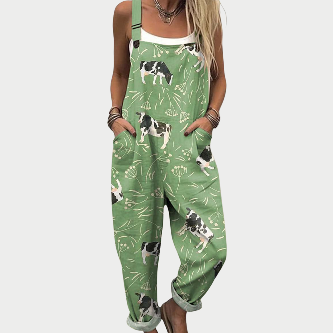 Emilie's Boutique ™ | Comfortable Printed Overalls