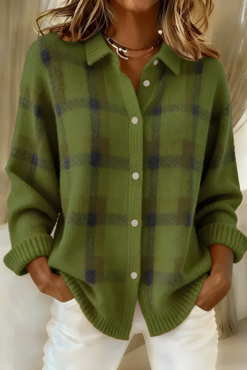 Emilie's Boutique ™ Plaid Cardigan