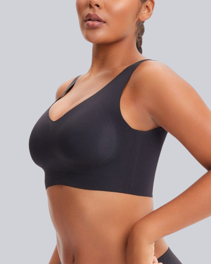 Emilie's Boutique ™ Wireless Back Smoothing V-Neck Tank Bra