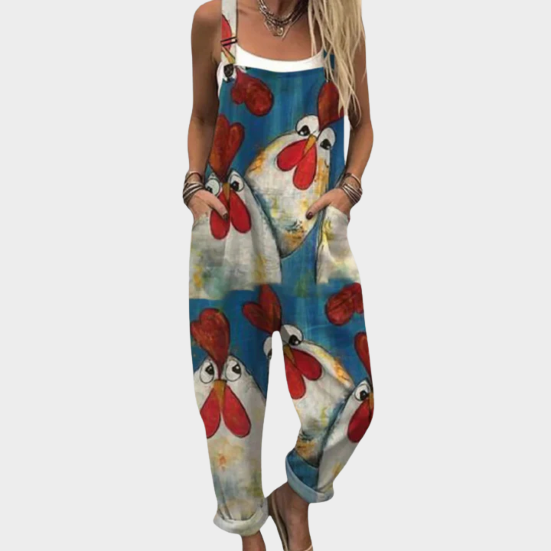 Emilie's Boutique ™ | Comfortable Printed Overalls