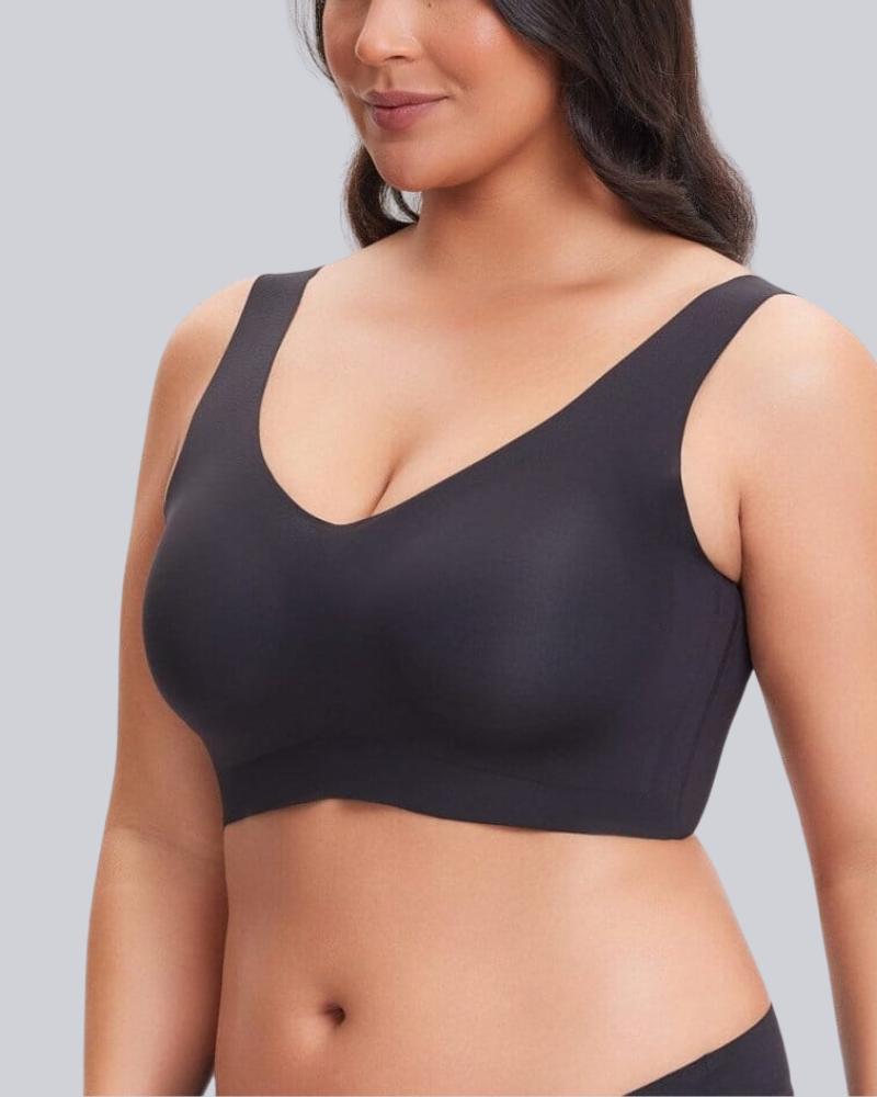 Emilie's Boutique ™ Wireless Back Smoothing V-Neck Tank Bra