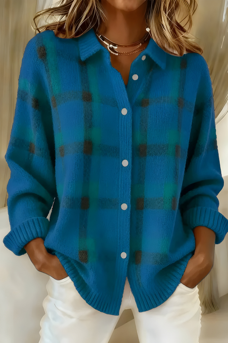 Emilie's Boutique ™ Plaid Cardigan