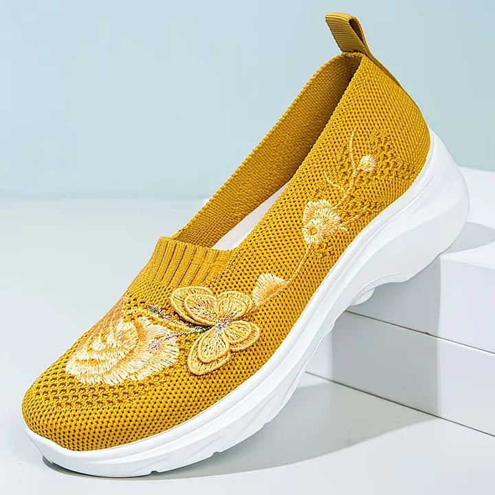 Emilie's Boutique ™ - Butterfly Embroidered Loafers