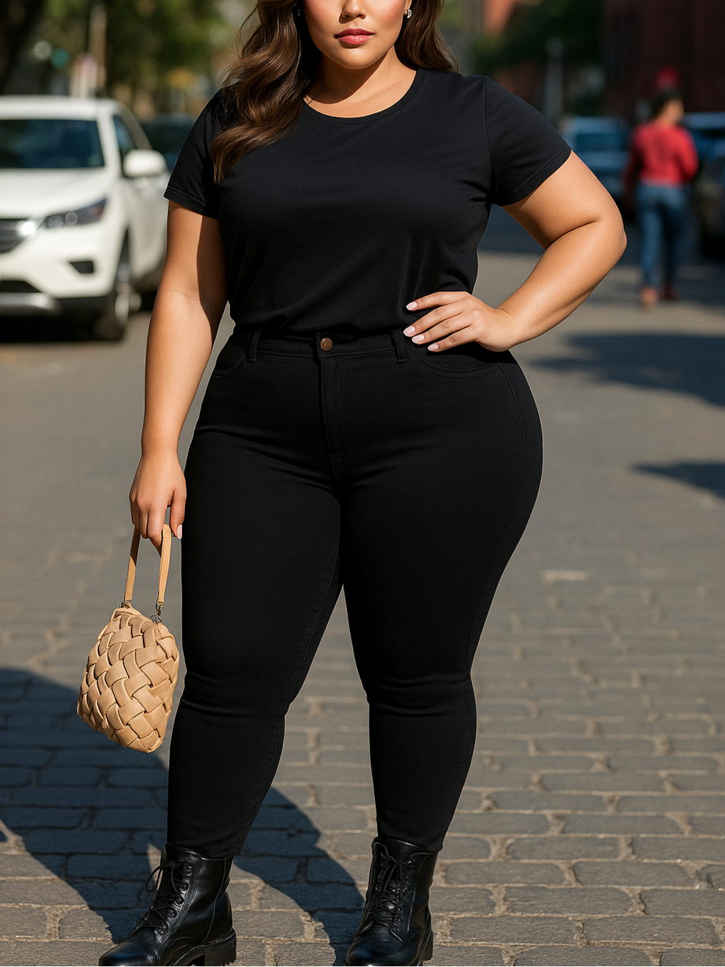 Emilie's Boutique ™ Arden Black Skinny Jeans