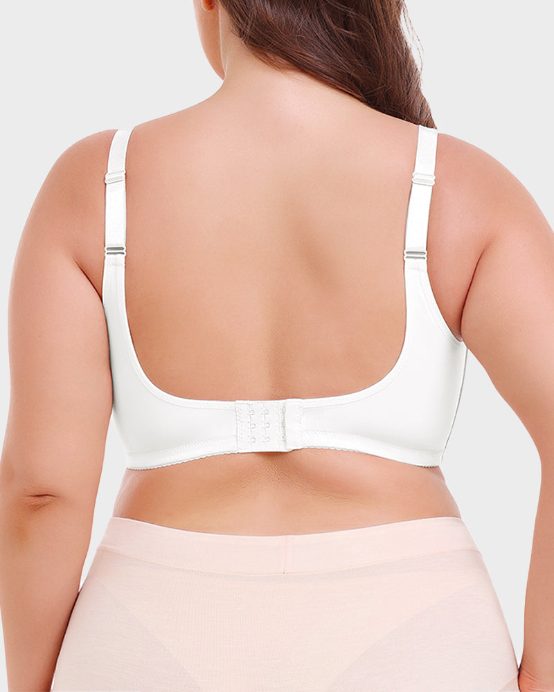 Emilie's Boutique ™ Full Coverage Lace Trim Minimizer Bra
