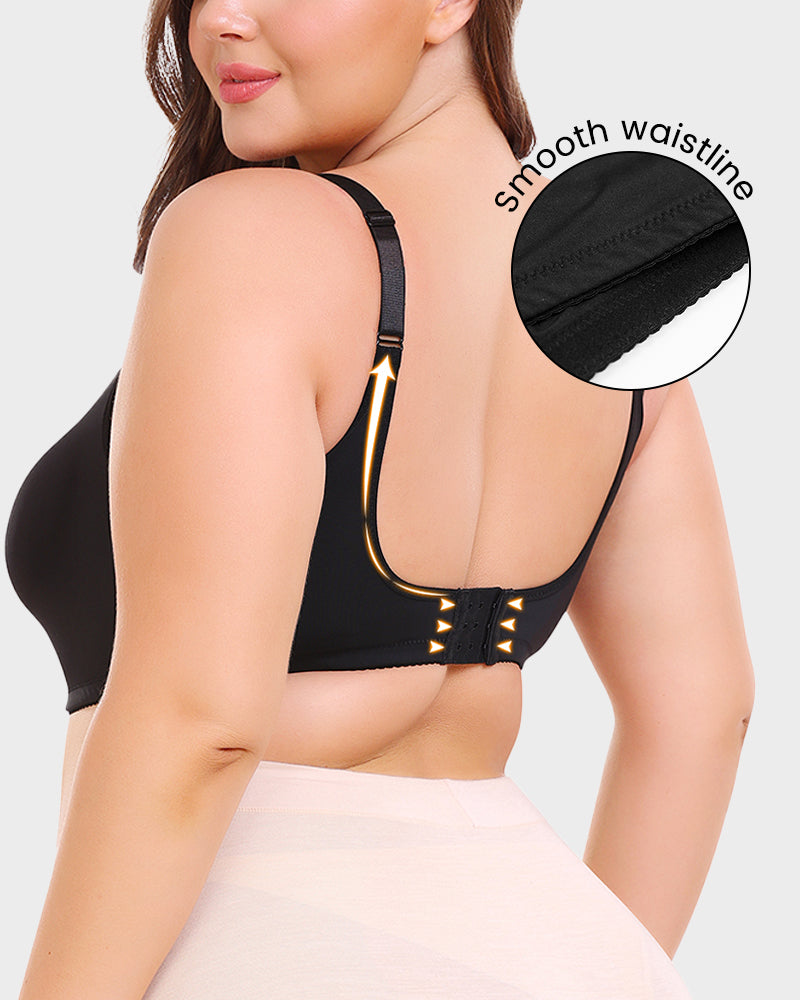 Emilie's Boutique ™ Full Coverage Lace Trim Minimizer Bra