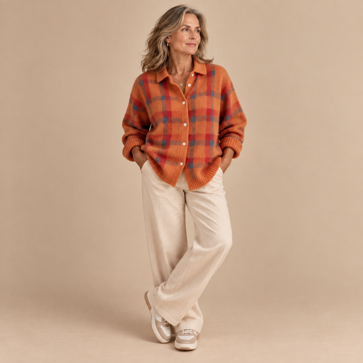 Emilie's Boutique ™ Plaid Cardigan