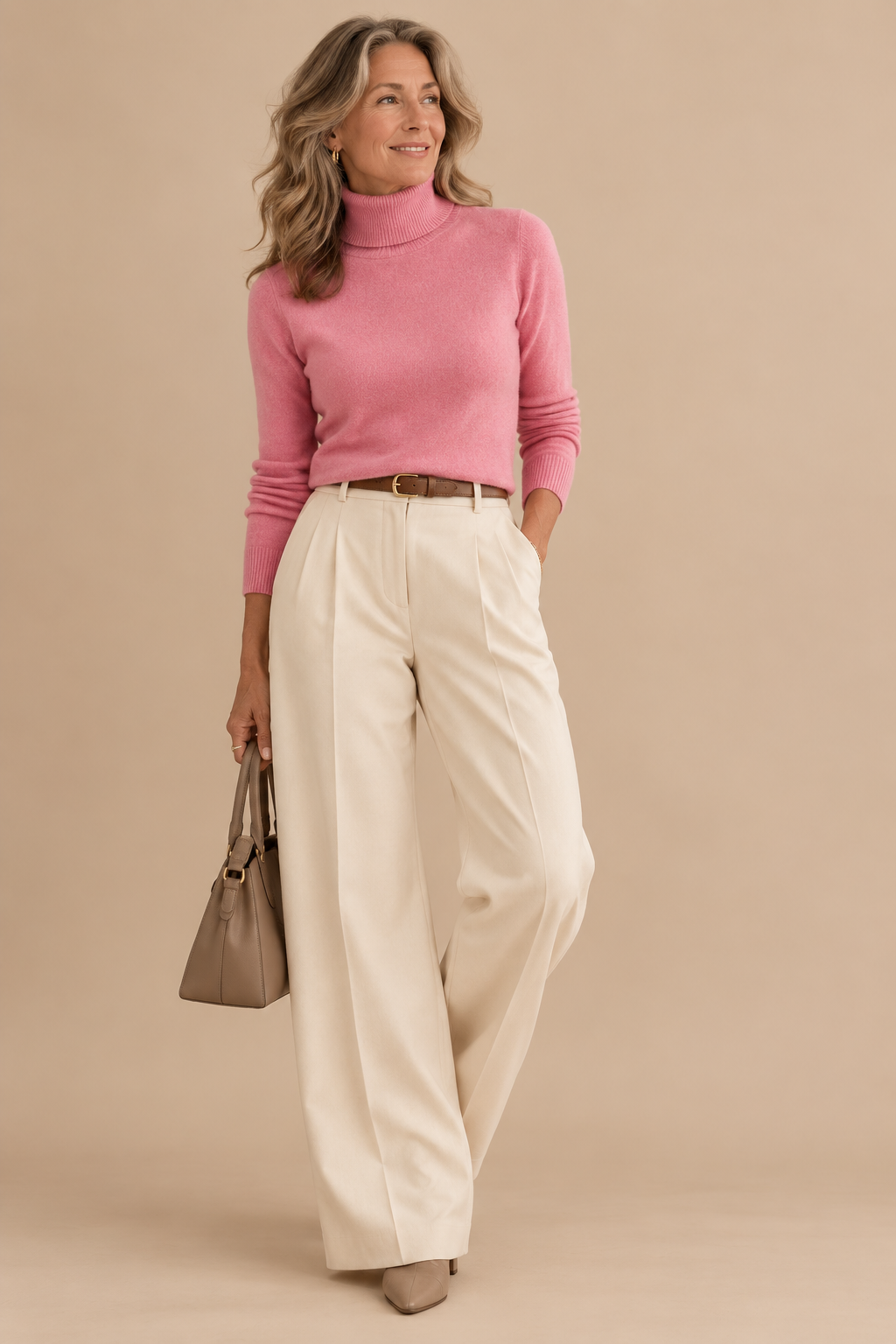 Emilie's Boutique ™ 100% Merino Wool Turtleneck Long Sleeve Pullovers