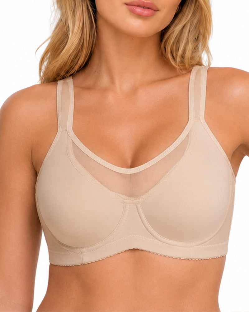 Emilie's Boutique ™ Full-Cup Plus Size Underwire Support Unpadded Bra
