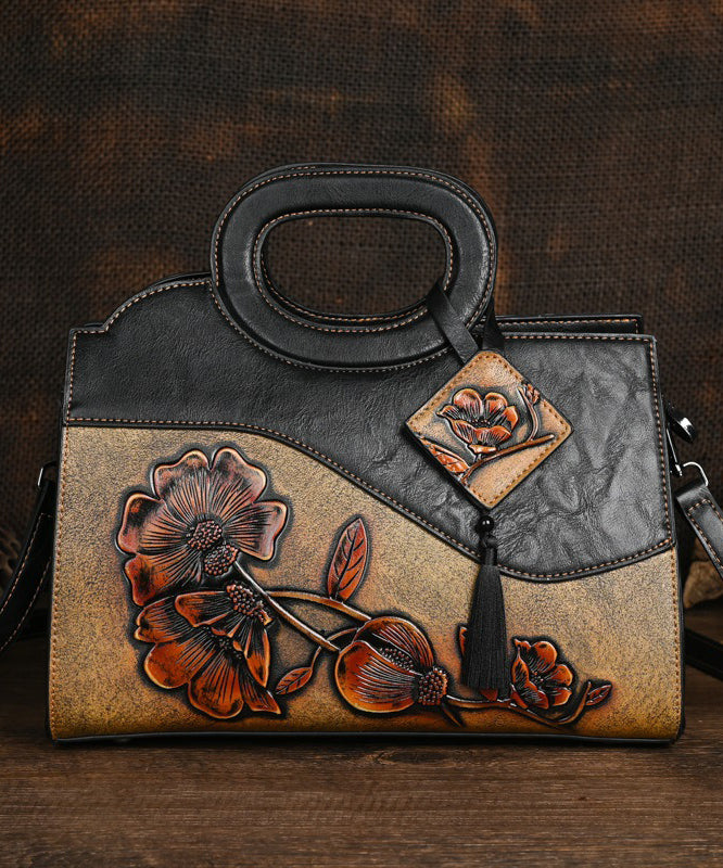 Emilie's Boutique ™ Camel Embossed Hand Held Bag