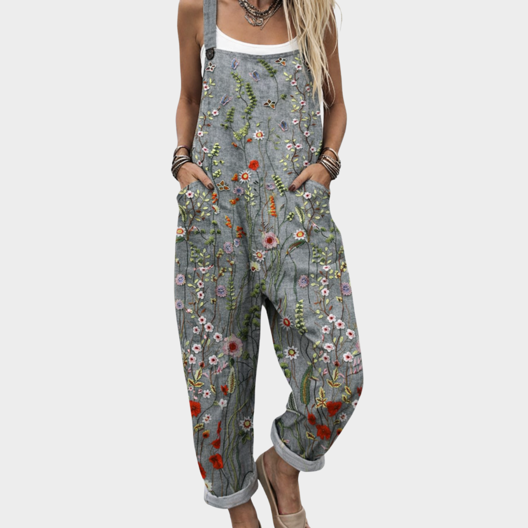 Emilie's Boutique ™ | Comfortable Printed Overalls