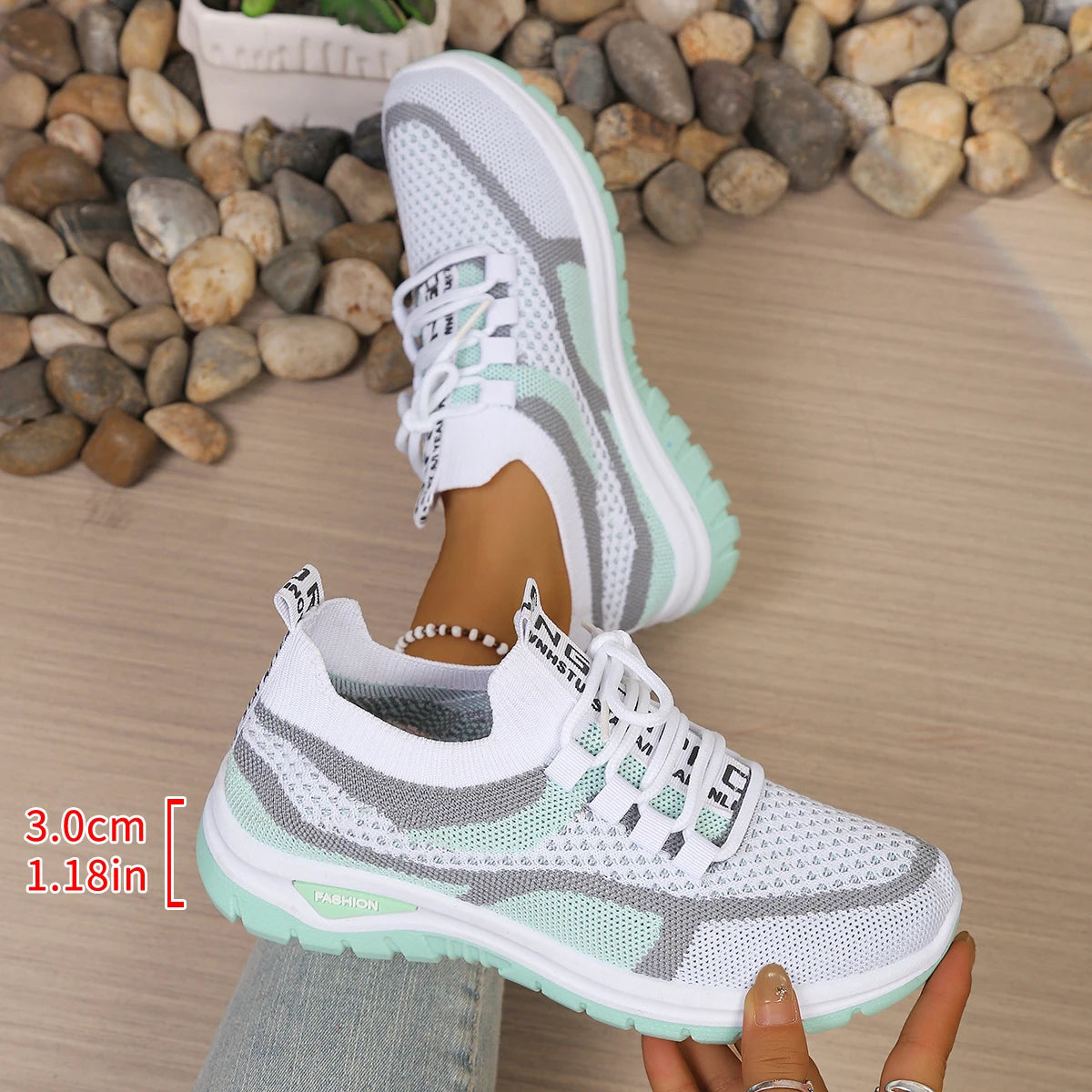 Emilie's Boutique ™ lightweight and breathable shoes.
