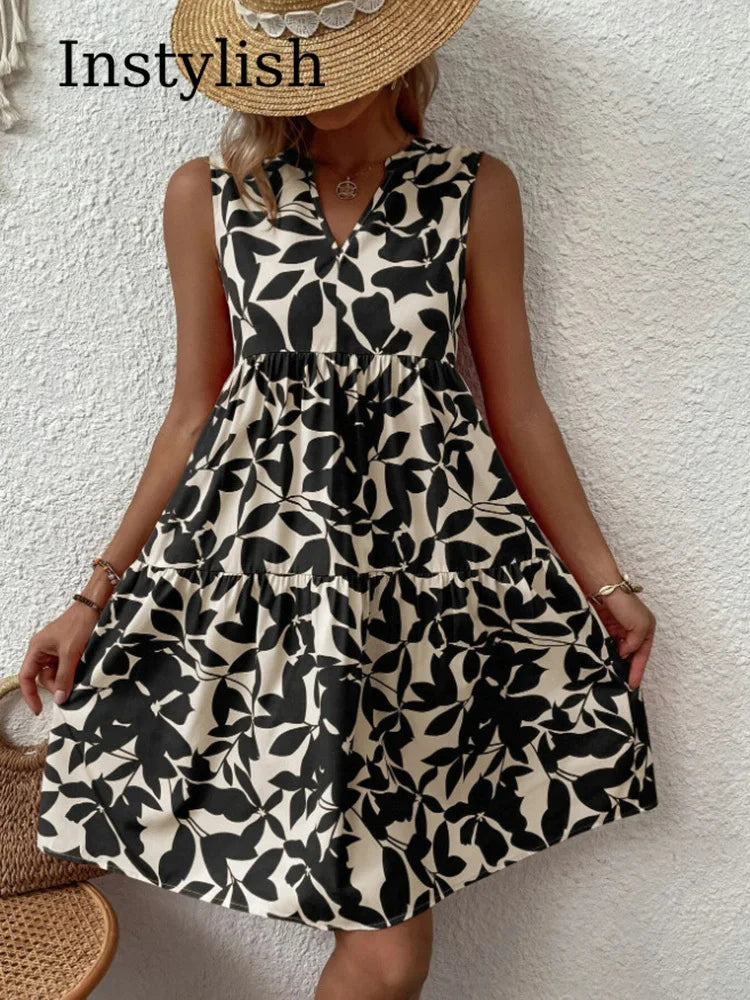 Emilie's Boutique ™ Print Mini Dress for Summer