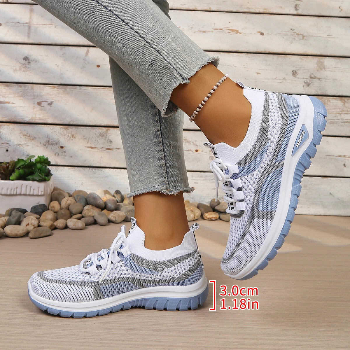 Emilie's Boutique ™ lightweight and breathable shoes.
