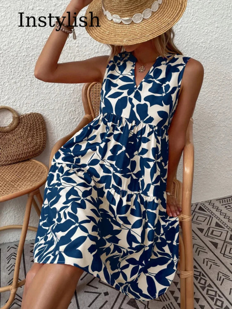 Emilie's Boutique ™ Print Mini Dress for Summer