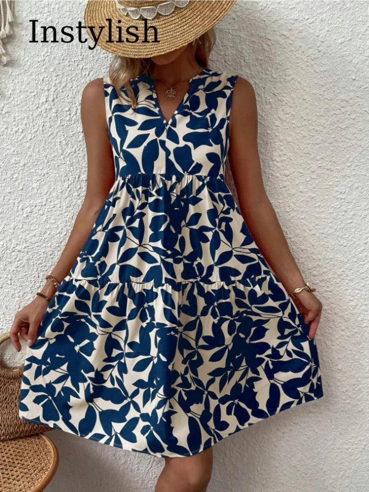 Emilie's Boutique ™ Print Mini Dress for Summer