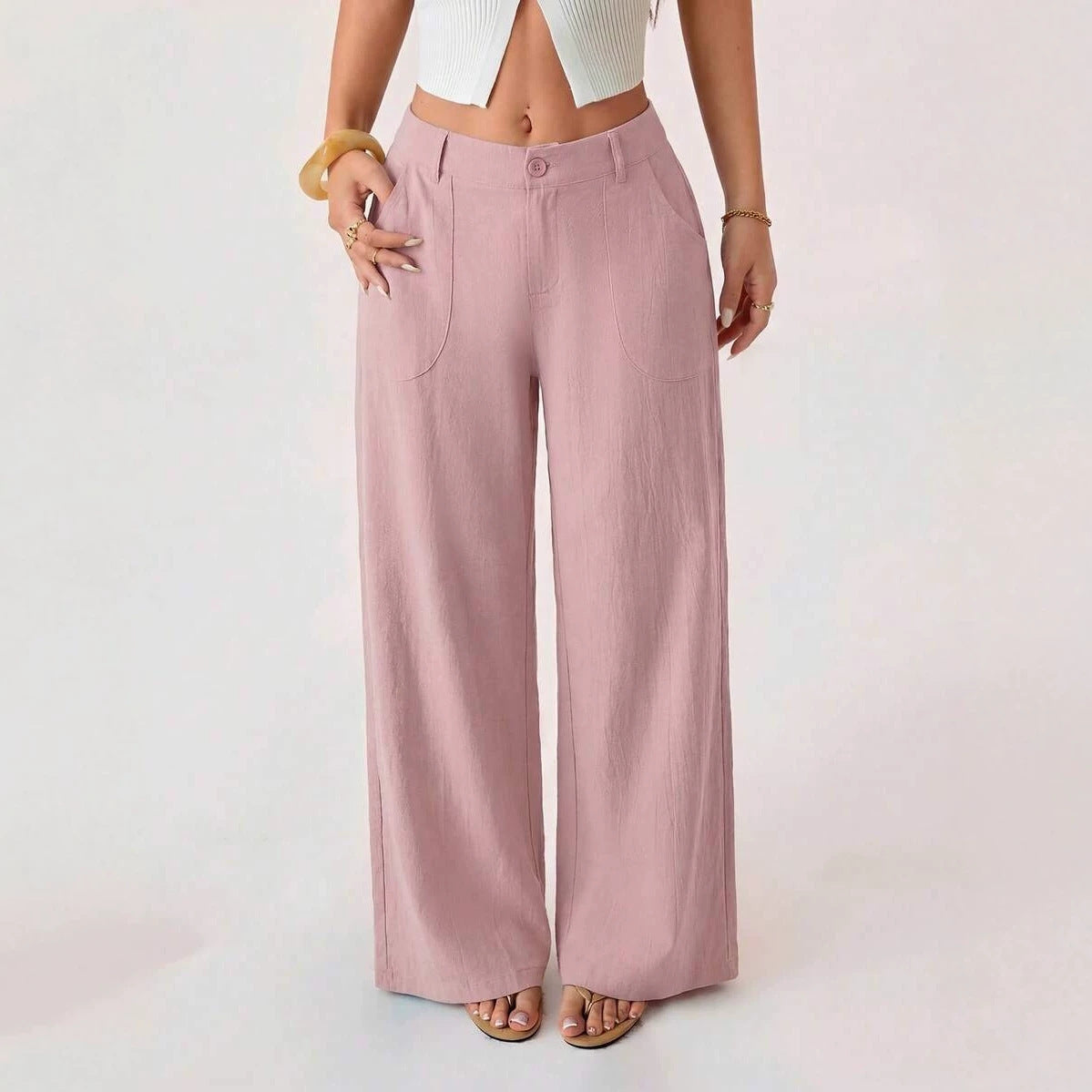Emilie's Boutique ™ Loose-fitting, trousers.