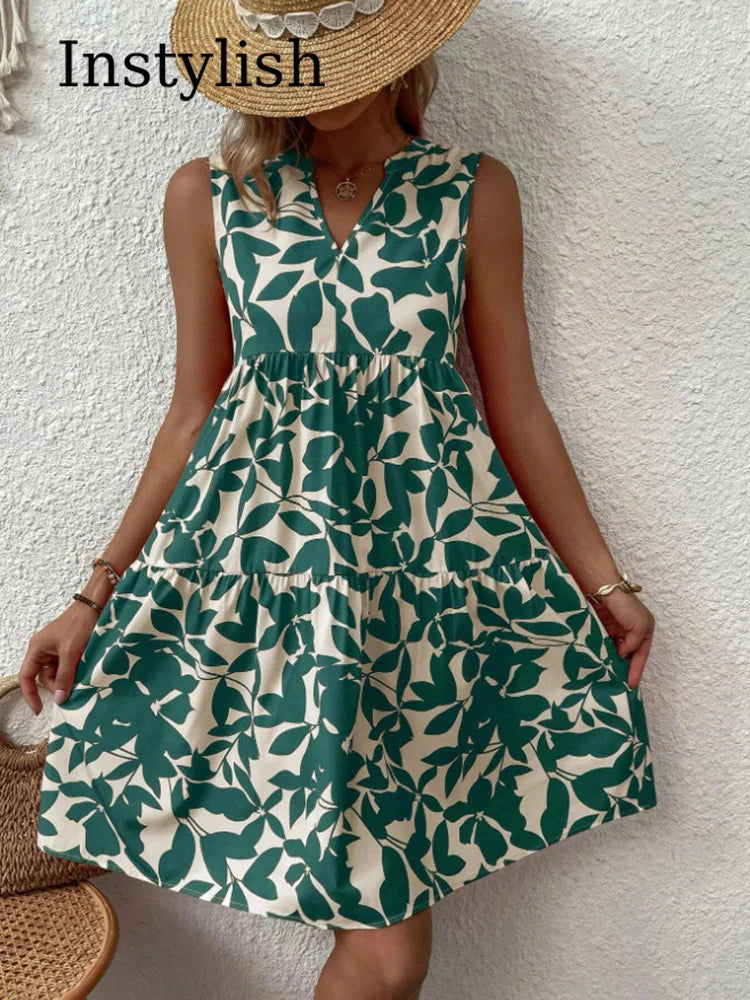 Emilie's Boutique ™ Print Mini Dress for Summer