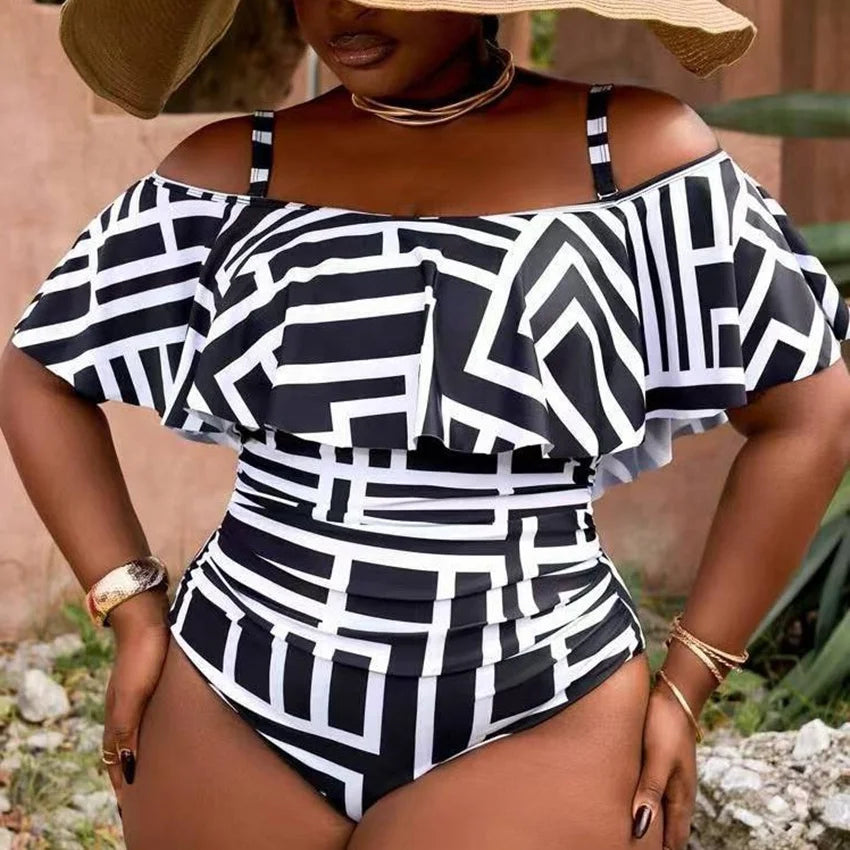 Emilie's Boutique ™ Bikini High-Waisted Swimsuit