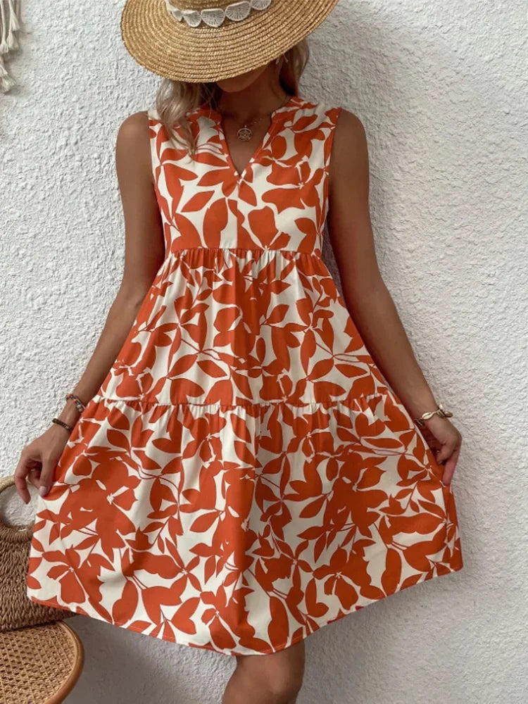 Emilie's Boutique ™ Print Mini Dress for Summer