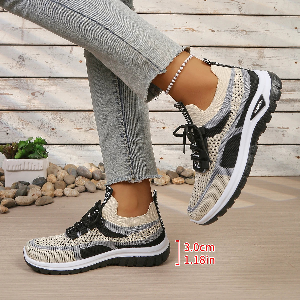 Emilie's Boutique ™ lightweight and breathable shoes.