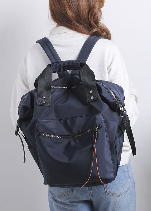 Emilie's Boutique ™ Navy Zipper Shoulder Bag