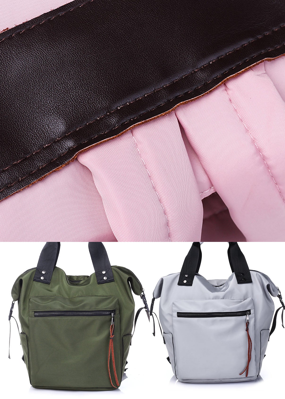Emilie's Boutique ™ Navy Zipper Shoulder Bag