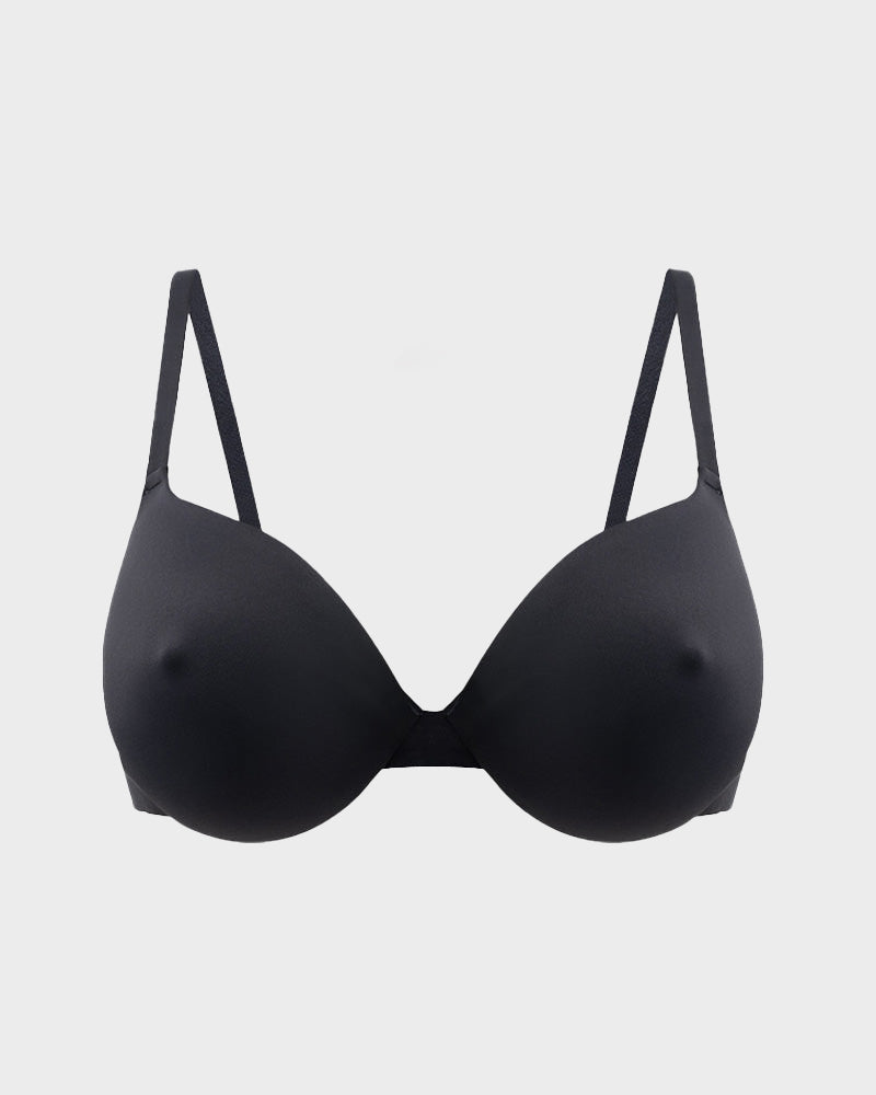 Emilie's Boutique ™ Nipple Push-Up Bra - Black
