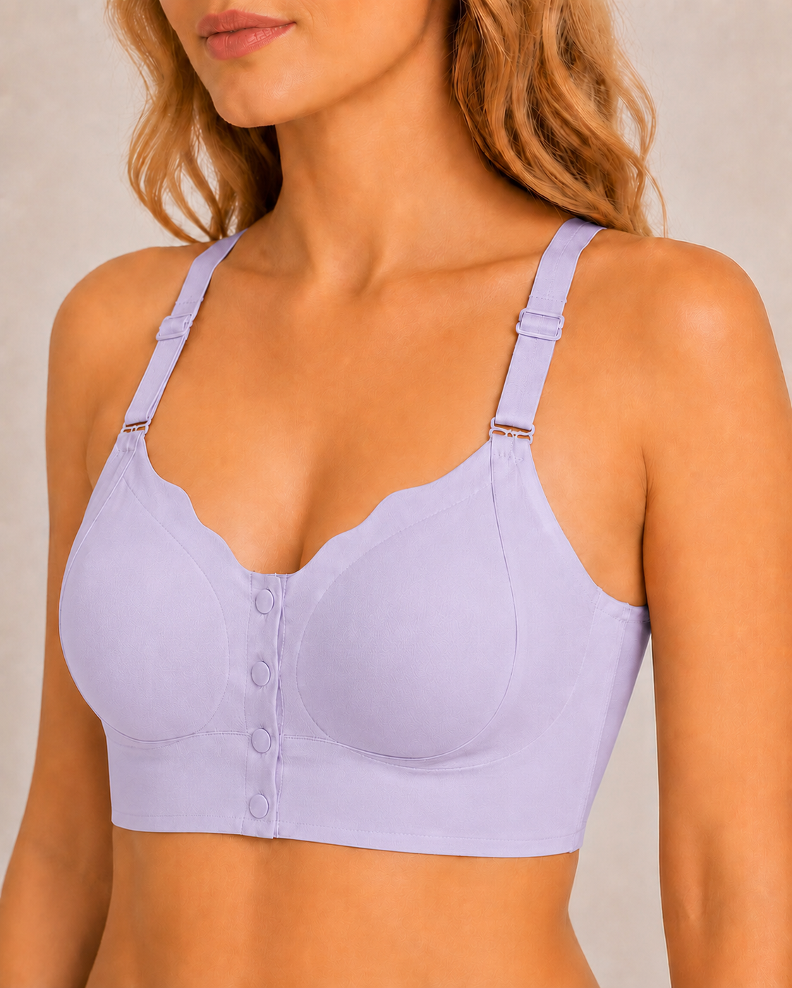 Emilie's Boutique ™ Seamless Front-closure Push-up Butterfly Back Bra