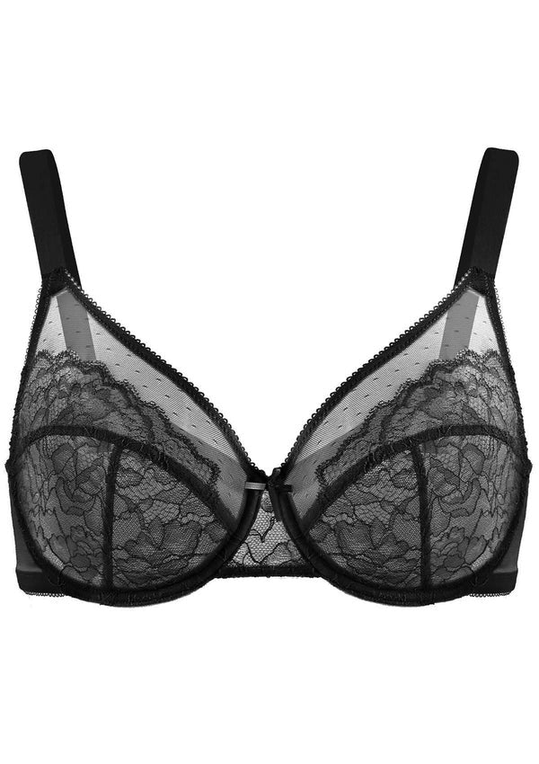 Emilie's Boutique ™ Plus Size Bras for Women Full Coverage Back Fat Underwire Minimizer Bras