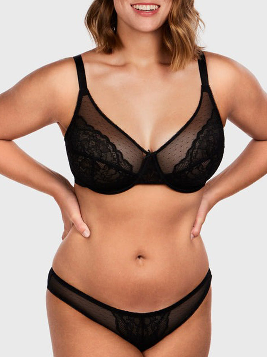 Emilie's Boutique ™ Plus Size Bras for Women Full Coverage Back Fat Underwire Minimizer Bras