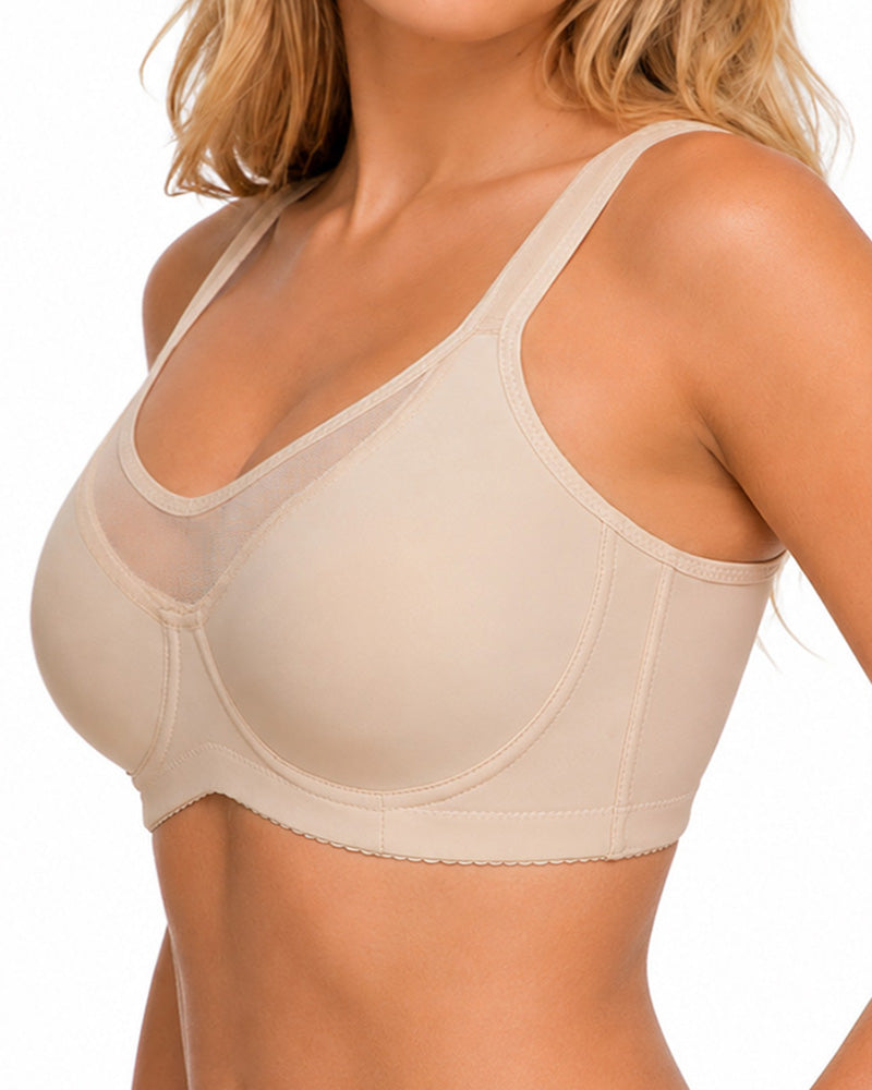 Emilie's Boutique ™ Full-Cup Plus Size Underwire Support Unpadded Bra