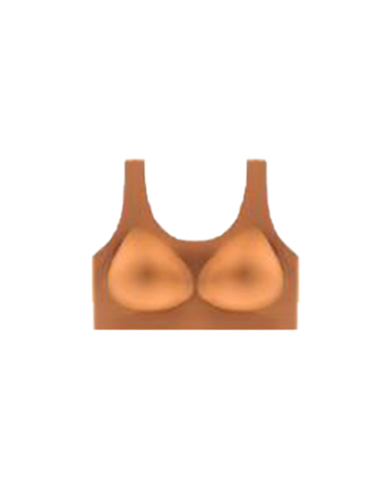 Emilie's Boutique ™ Seamless and Wireless Magic-uplifting Full Coverage Fixed Padding Sports Bra