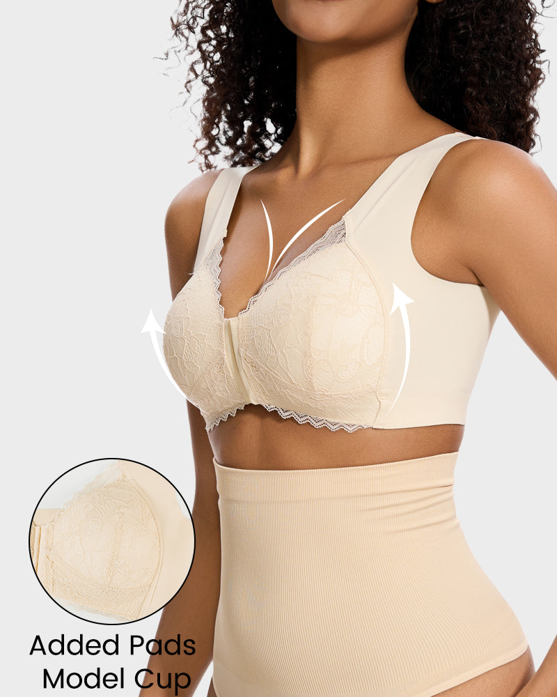 Emilie's Boutique ™ Front Closure '5D' Shaping  Wireless Bra
