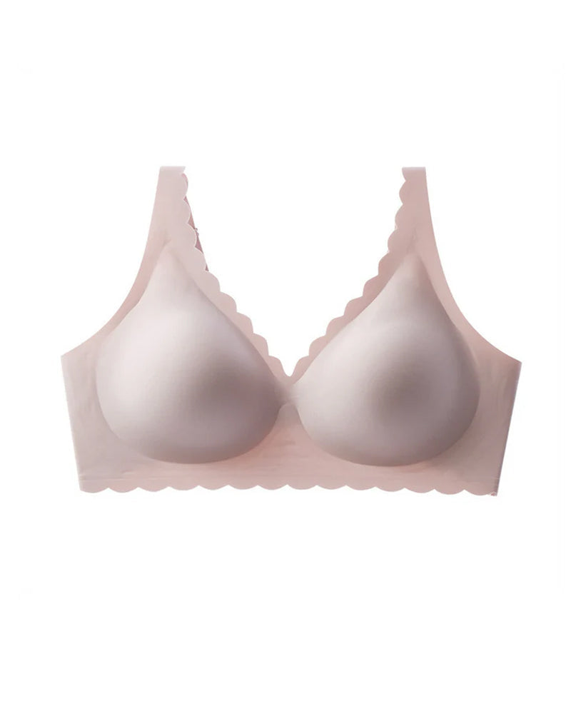 Emilie's Boutique ™ Deep V Wireless Seamless Stretchy Push-up Bra