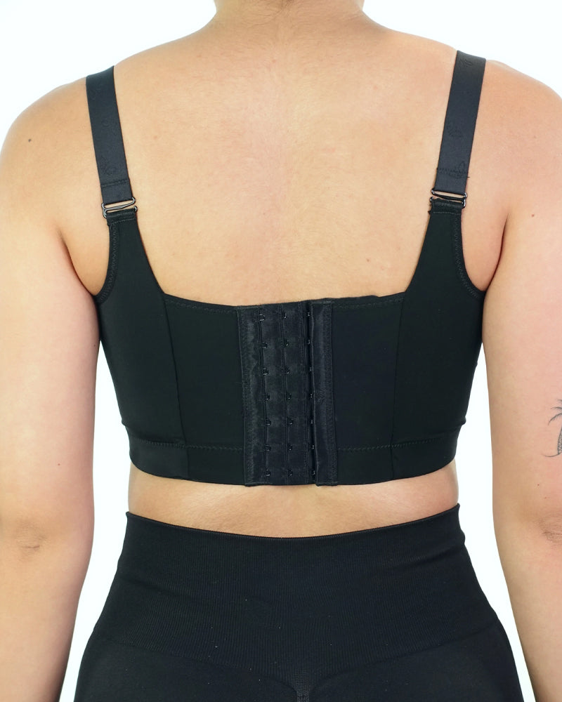 Emilie's Boutique ™ V-neck Wide Back Underwire Long Body Shaping Push-up Bra