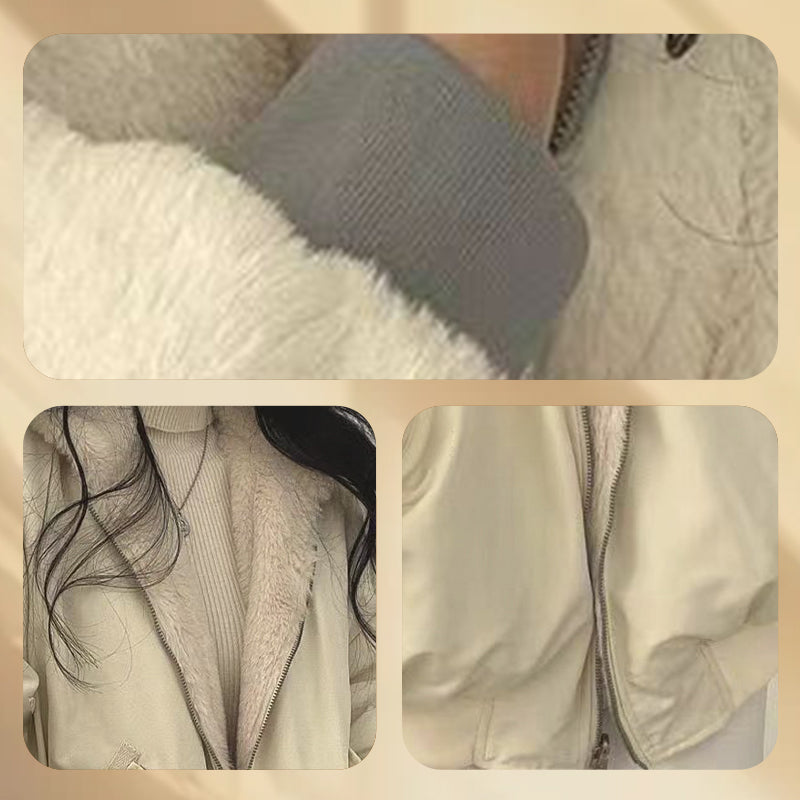Emilie's Boutique ™  Oversized Cozy Plush -lined Jacket