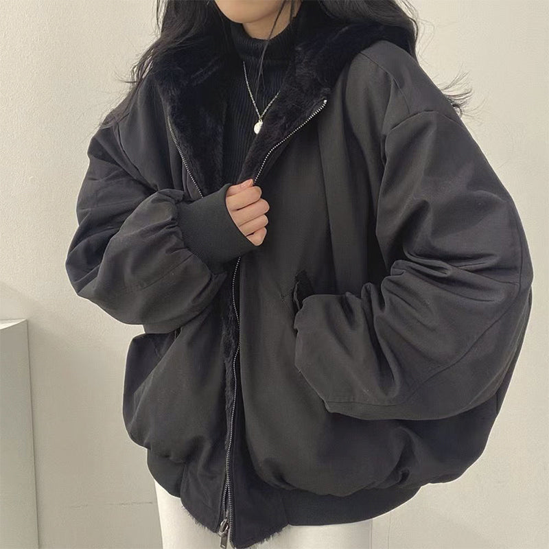 Emilie's Boutique ™  Oversized Cozy Plush -lined Jacket