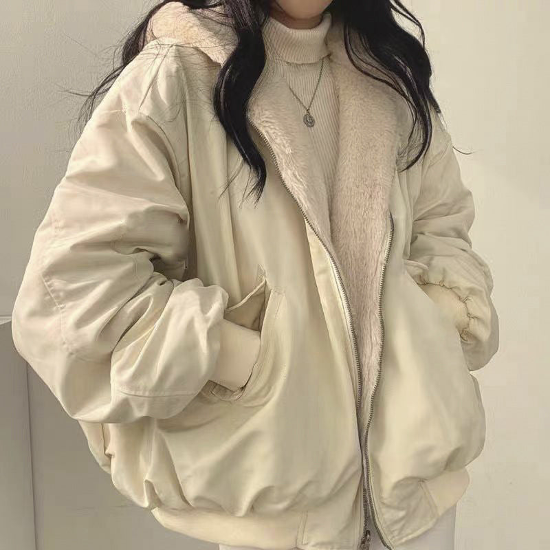 Emilie's Boutique ™  Oversized Cozy Plush -lined Jacket