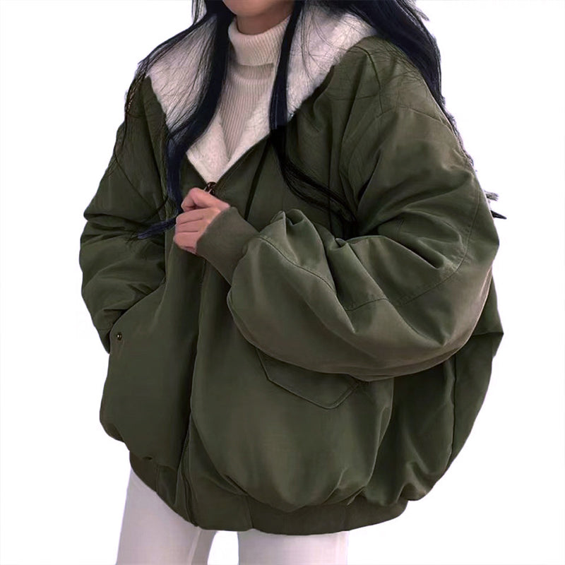Emilie's Boutique ™  Oversized Cozy Plush -lined Jacket