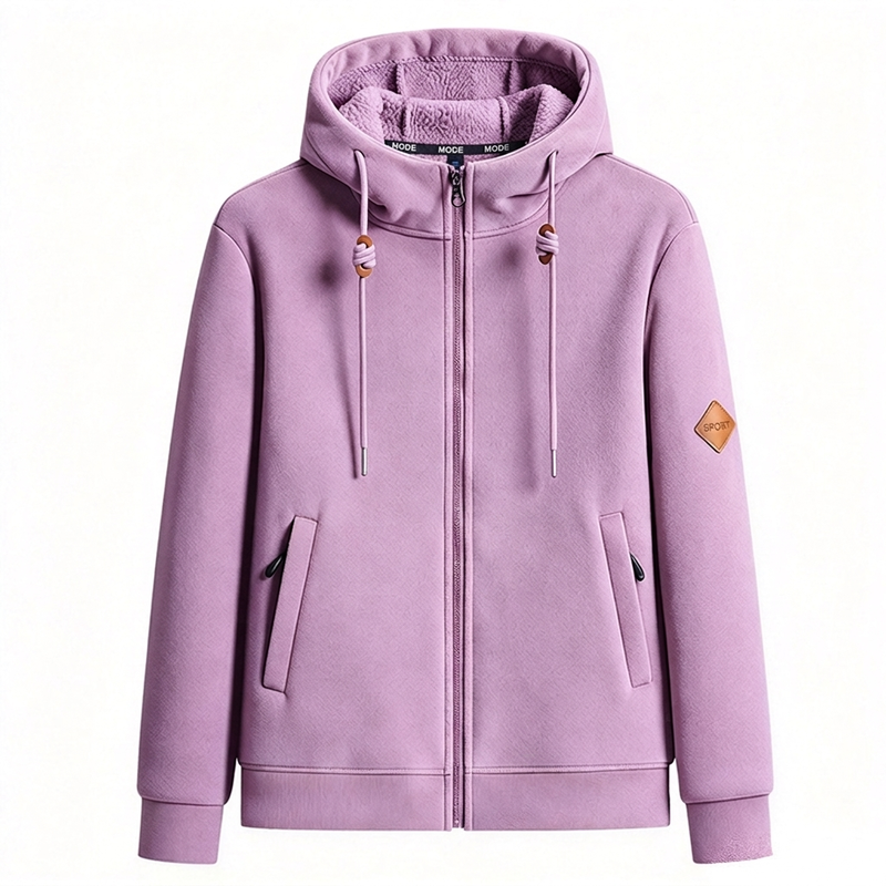 ultra-warm sherpa hoodie